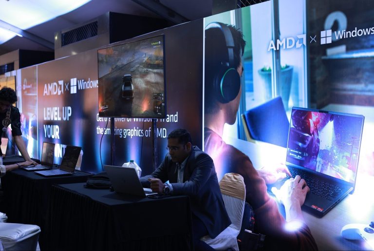 Gaming Booths at the AEKF Gaming Utsav 2023 sponsored by AMD and Windows 11 (1)